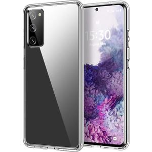 HOOMIL Case for Samsung Galaxy S20 6.2-Inch, Non-Yellowing, Drop Protection, Anti-Scratch Transparent Hard Back Phone Cover - Crystal Clear