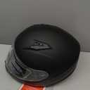 GLX GX11 Compact Motorcycle Helmet - Matte Black, X-Large - Full Face w/ Tinted Visor, DOT Approved