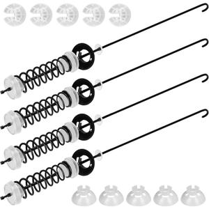 NTW4516FW3 NTW4516FW1 NTW4516FW2 NTW4655EW1 NTW4601BQ1 NTW4605EW1 NTW4611BQ1 NTW4635EW0 NTW4651BQ1 NTW4705EW1 Washer Suspension Rod Kit for Amana Washer Shock absorbers for machines by Pulluty