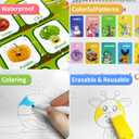 Montessori Busy Book for Toddlers 1-3 3-5, My Preschool Busy Book Sensory Toys for 3 4 5 6 Year Old Kids, Education Workbook Learning Activities - Christmas Birthdays Gifts for Boys and Girls