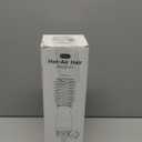 slopehill Mini Travel Dual Voltage Hair Dryer Brush,1000 Watts Hot Air Brush with European Plug, Ionic Hair Dryer and Styler for Women, Oval Barrel 2 Heat & 2 Speed Settings for International Travel (Black)