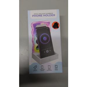 2 PCs Phone Holder Wavy Led Light & Mirror