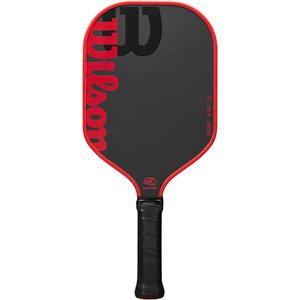 WILSON Blaze Series Pickleball Paddles - Grip Size 2-4 1/4", Black/Red
