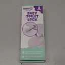 Toilet Locks Baby Proof (2-Pack) Ideal Baby Proof Toilet Lid Lock with Arm  No Tools Needed Easy Installation with 3M Adhesive  Top Safety Toilet Seat Lock  Fits Most Toilets, White