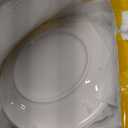 IJRPLM12 Pcs Porcelain Dessert/Salad Plate, Small Appetizer Plates,7 inch Small White Plates, Ceramic Dessert Plate Set, Microwave Oven and Dishwasher Safe