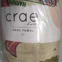 craehome Kensley Pool Towel: Reversible