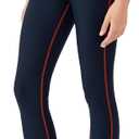 Ubestyle UPF 50+ High Waist Women's Swim Pants Swim Leggings Swimming Tights Rash Guard Pants Sun Protective Small