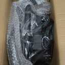 GNRZZT Greenhouse Heater with Digital Thermostat, Green House Heater for PlantsElectric Grow Tent Heaters, 1500W Fast Heating with Overheat Protection, Space Heater for Flower Room, Silvery