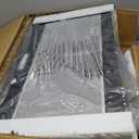 SNDOAS Black Range Hood,Wall Mount Range Hood 30 inch,Stainless Steel Kitchen Hood with Ducted/Ductless Convertible,Stove Vent Hood,Aluminum Filters,3 Speed Exhaust Fan,LED Light,Button Control