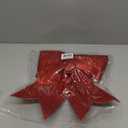 One Large Red Christmas Tree Topper Bow Big Christmas Tree Bows Red