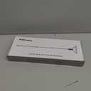 47“ Adjustable Long Handle Carpet Rake Pet Hair Remover, Reusable Large Metal Lint Remover Brush for Embedded Fur Removal from Low Pile Rugs Stairs, Carpet Brush Scraper Dog Cat Hair Remover Broom