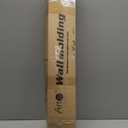 Art3d 3D Slatted Wall Panels for Home Wall Decor, Decorative PVC Ceiling Tiles 24" x 48", Black