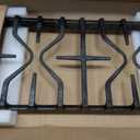 WB31X27151 Stove Grate Replacement Parts for GE Stove Parts 19.5 x 10'' WB31X24736 Burner Side Grate General Electric Gas Range Parts Stove Surface Burner Grate GE Gas Cooktop Cast Iron Rack 1 Pack