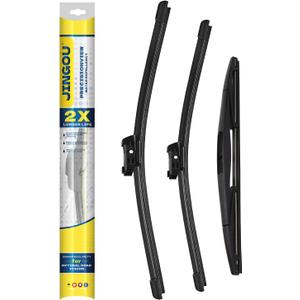 Windshield Wipers,26"+18" Front Wiper with 16" Rear Wiper Blade Sets Compatible with Subaru Outback 2020-2024,Automotive Replacement Windshield Wiper Blade (Pack Of 3)