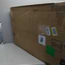 NeatiEase 2 Pack Shed Window, 12 x 18 Flush Mount Window with Tempered Glass and Fiberglass Screen for Shed, Chicken Coop, Playhouse, Household, Garage (White)