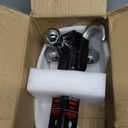 TOPTOW 64180 Trailer Receiver Hitch Triple Ball Mount with Hook, Chrome Balls, Fits for 2 inch Receiver, Hollow Shank