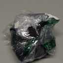 Tempt Me Women's High Waisted Bikini Bottom Tummy Control Ruched Bathing Suit Swim Bottom M, Black