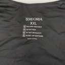 Reoria Butsmooth Body bsico sin mangas, con cuello cuadrado y doble forro, para mujer, camiseta sin mangas (Negro -), XXL
