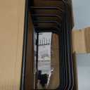 Cutting Board Organizer and Baking Sheet Rack, [2-Pack] Black Heavy Duty Metal Cookie Sheet Organizer for Cutting Board Storage & Plate Holder for Cabinet, Tray Dividers for Cabinets