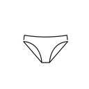 Hanes Girls' Originals Bikini Underwear, Stretch Bikini Panties For Girls', 6-Pack, Size 12