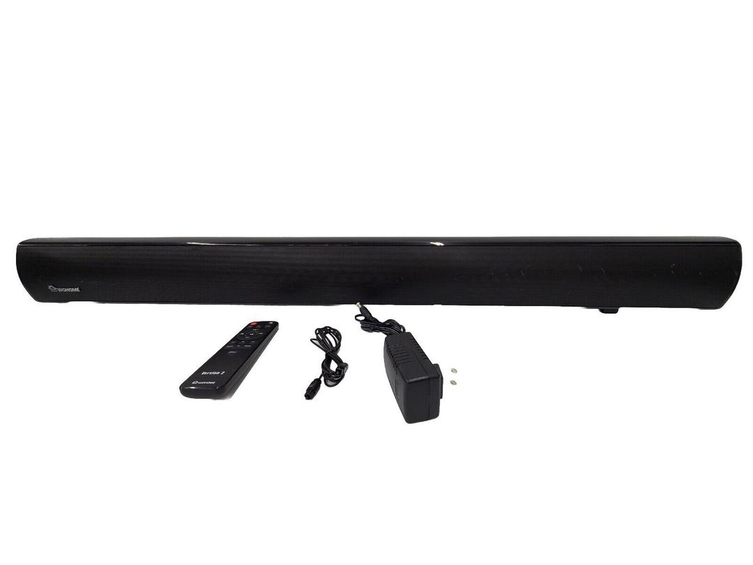 Wohome Sound Bar 35"L, 2.1 CH Sound Bar Speaker System S09, Black