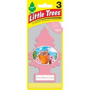 Little Trees 3 Pcs. Cherry Blossom Honey Air Freshener,  Luster Leaf 1825 1825 Moisture Meter, Digital Display Green