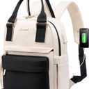 LOVEVOOK Mini Backpack for Women Stylish Waterproof Backpack Purse with USB Port, Cute Bookbag for College School Travel