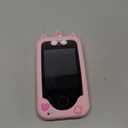 WEOLULI Kids Smart Phone with Dual Camera, Game & Music Player, Toddler Learning Play Toy Cell Phone, Gifts for Girls, Christmas, Birthday, Age 3-10, Light Pink