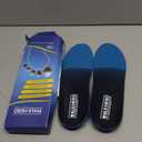 Plantar Fasciitis Feet Insoles Arch Supports Orthotics Inserts Relieve Flat Feet, High Arch (Mens 8-8 1/2 | Womens 10-10 1/2) (Gray)