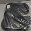 5 STARS UNITED Seat Cushion - Memory Foam Chair Cushion for Tailbone Pain Relief - Ergonomic Support for Coccyx, Sciatica & Butt - Office, Desk & Gaming Chair, Car Seat, Wheelchair, Airplane, Black (Large)