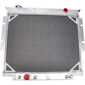 Aluminum Radiator Replacement for 1983-1994 Ford F150 F250 F350 F59 Diesel 6.9L 7.3L V8 Core Cooling Radiators 1984 1985 1986 1987 1988 1989 1990 1991 1992 1993