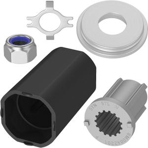 Moker Flo-Torq II Propeller Hub Kits - Replaces 835257Q1,Compatible with 40-300HP Mercury/Mariner, Verado, Force 90-120, MerCruiser Alpha & Bravo One Engines