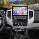 10" Touchscreen Android 13 Car Stereo Radio 2+32G Compatible for Toyota Tacoma 2005-2015, with Wireless/Wired Carplay&Android Auto/GPS Navi/5G WiFi, for JBL & No JBL
