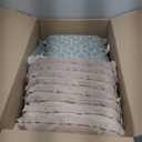 Madison Park Luxury Comforter Set-Traditional Jacquard Design All Season Down Alternative Bedding, Matching Bed skirt, Decorative Pillows, Queen(90"x90"), Bennett, Geometric Aqua 7 Piece