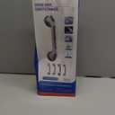 TAILI Grab Bars for Bathtubs and Showers 2 Pack Suction Grab Bar, Heavy Duty Shower Handle Removable Bath Handrails for Seniors and Elderly, Bathroom Safety Grip No Drilling Waterproof,Grey