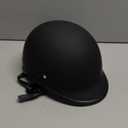 Half Cap Motocross Helmets Adult Half Shell Open Face Motorcycle Cycling Motocross Helmet Men Women DOT Approved with Goggles Facemask (XX-Large, Black)