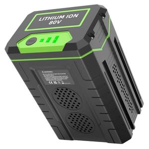 JGTM Upgraded 3.5Ah Battery for Greenworks Pro 80V Lithium-Ion Battery Replacement, Compatible with Green Works 80 Volt GBA80400 GBA80250 GBA80200 GBA80500 Batteria (for Greenworks 80V Tools)