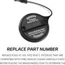 Gas Cap for Ford F150 F250 F350 Fuel Tank Cap OEM FC920 F4TZ-9030-C for Ford E150 E250 E350 E450 E550 F450 F550 Aerostar Bronco Excursion Explorer F53 F59 Chassis Ranger Windstar Econoline