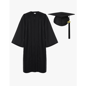 Newrara Graduation Gown Cap Tassel Set Size 45