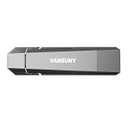 Vansuny 256GB USB Solid State Drive Up to 1000MB/s USB 3.2 Gen 2 Dual SSD USB A + Type C Portable External SSD for Android Phone Tablet Laptop MacBook PC