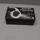 HCY&WLD Upgrade 4-in-1 Retractable Dog Leash with LED Light & Dispenser & Poop Bags, 16 ft Heavy Duty Dog Leash with Anti-Slip Handle for Dogs up to 110 lbs, 360 Tangle-Free, One Button Brake & Lock