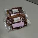 2 x Brown Velvet Ribbon Christmas Bow 5 x 7 Inches Premade Brown Bows for Christmas Tree Hanging Decorations Gift Wrapping Wreaths Crafts Outdoor Indoor Home Decor Wedding, Pack of 24