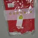 KIRUNDO Summer Sweaters for Women Lightweight 2025 Fall Ruffle Short Sleeve Business Casual Tops Slim Soft Knit T Shirts(Red, Large)