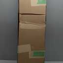 DKTIE Window Film Privacy with Installation Tools, Decorative Stained Glass Window Clings for Home, Static Cling Window Sticker for Front Door, Bathroom, Glass Door (Dark Green, 35.4'' x 78.7'')