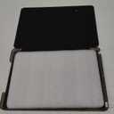 MoKo for iPad (A16) 11th Generation Case 11 Inch 2025, iPad 10th Generation Case 10.9 Inch 2022, Slim Stand Hard PC Translucent Back Shell Smart Cover, Support Touch ID, Auto Wake/Sleep, Black