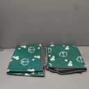 Mooydee 2 Pack Guinea Pig Bedding - Washable Guinea Pig Liner for Midwest Cage, Waterproof Reusable & Anti Slip Pee Pads Super Absorbent Mats for Small Animals Rabbit Hamster Rat (Green, 48 x 24 Inch)