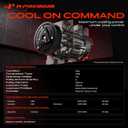 A-Premium Air Conditioner AC Compressor with Clutch Compatible with Hyundai Genesis 3.8L 2014-2016, Genesis G80 3.8L 2017, G90 3.3L 2017-2019