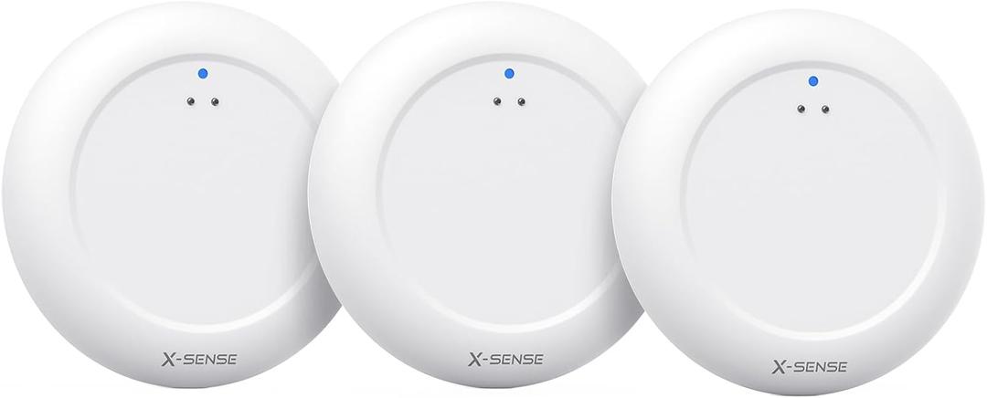 X-Sense Wi-Fi Water Leak Detector (SBS50 Base Station Required), 3 SWS0A Water Sensors
