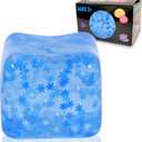 Squishy Ice Cube Fidget Toy, Sugar Ball Stress Cube for Kids Adults, Soft Squishies Stress Relief Sensory Toy for Autism, Classroom Prize Toy Party Favor