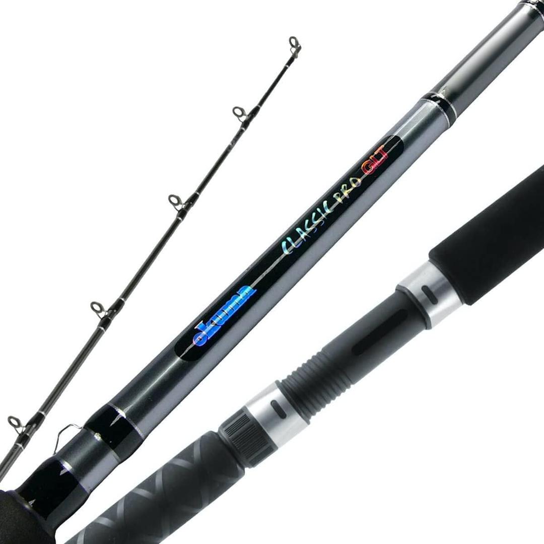 Okuma Classic Pro GLT & Rods (CP-DD-1002M; 10' Med 12-30LB)